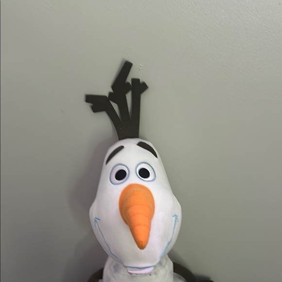 Olaf Snowman Plush with Orange Nose - Picture 2 of 8